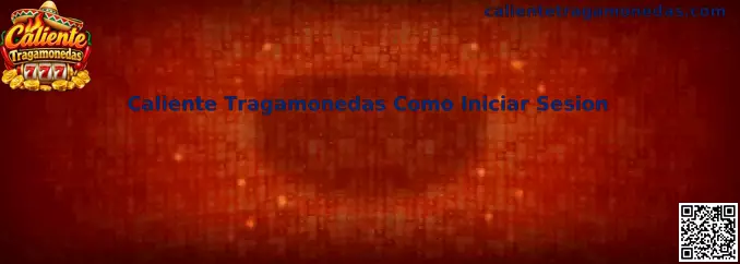 Guía visual para iniciar sesión en Caliente Tragamonedas