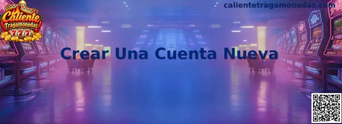 Imagen ilustrativa de la guía para crear una cuenta nueva en Caliente Tragamonedas