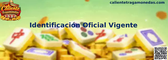 Guía para preparar una identificación oficial vigente durante la verificación de una cuenta de Caliente Tragamonedas